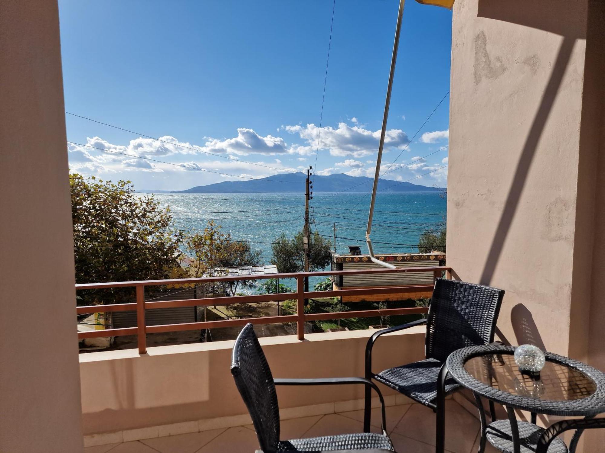 Orange Corner Apartment Sarandë Exteriér fotografie